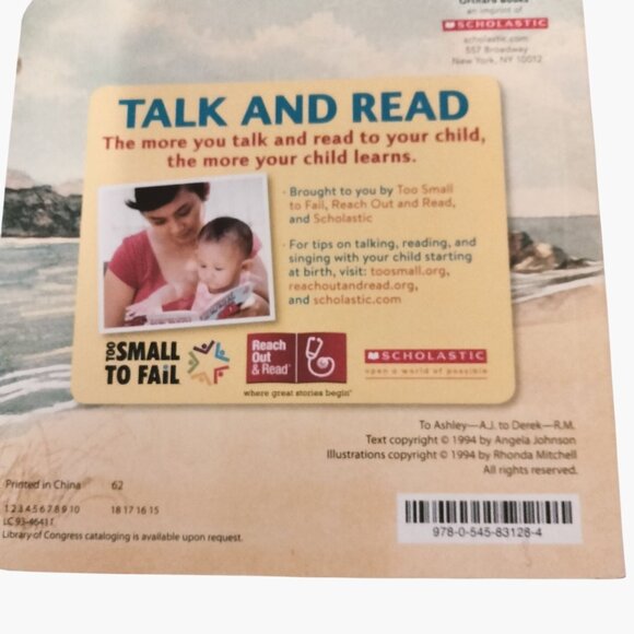 Joshua By The Sea Board Book Angela Johnson Illustrated Rhonda Mitchell - Picture 2 of 4